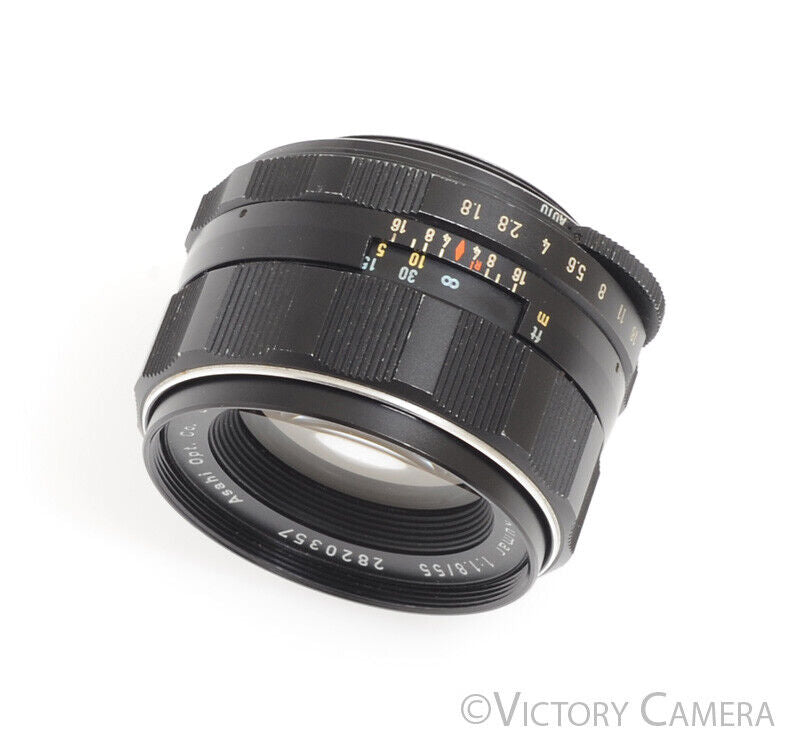 Pentax Super Takumar 55mm F1.8 M42 37101 Screw Mount Prime Lens -Clean-