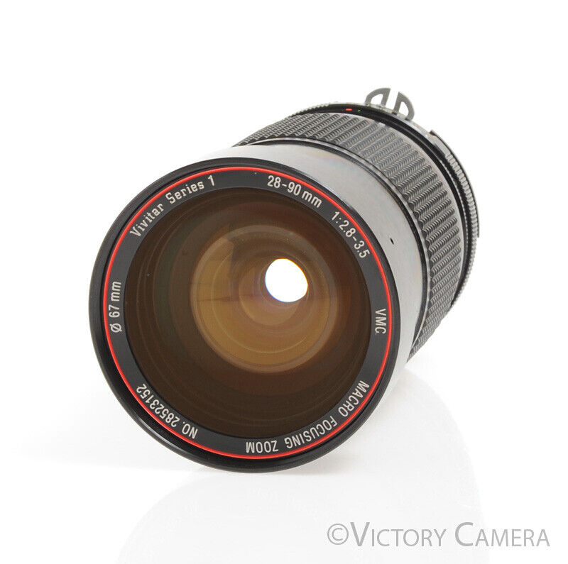 Vivitar Series 1 28-90mm f2.8-3.5 Macro Lens Nikon AI-S -Clean-
