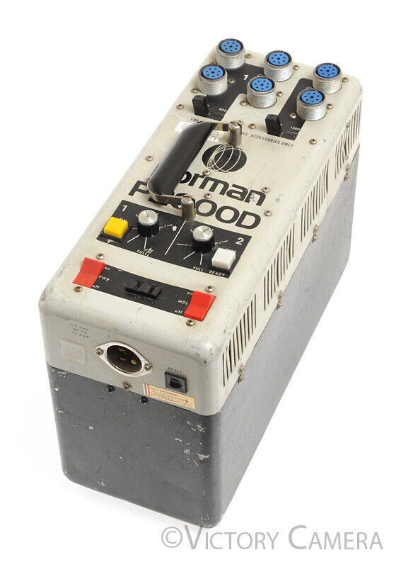 Norman P2000D Studio Strobe Flash Photography AC Power Supply -Nice-