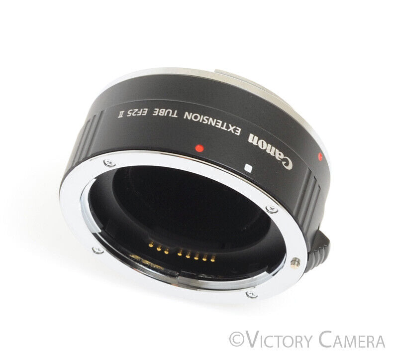 Canon EF25 II EF 25 25mm Extension Tube for EOS Camera Lens -Clean in Box- - Victory Camera