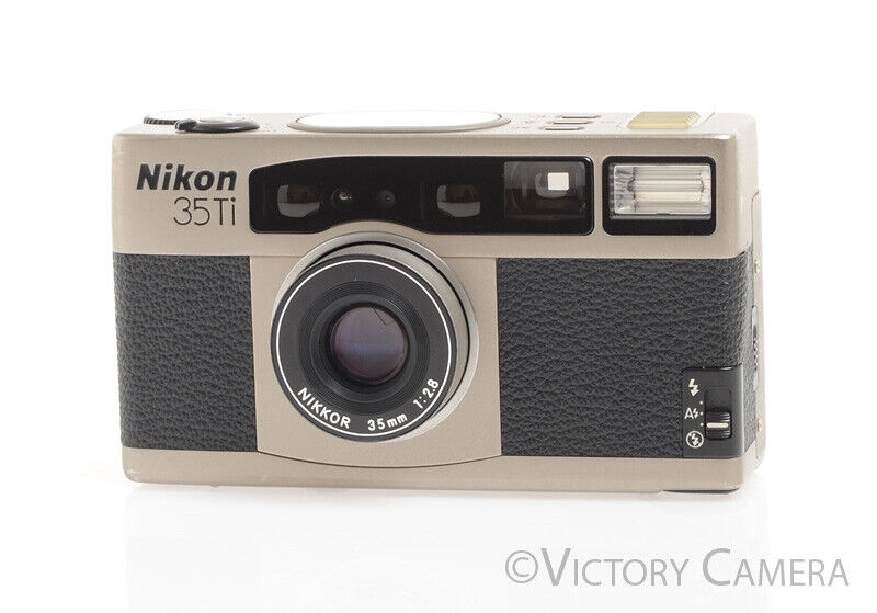 Nikon 35Ti 35 Ti 35mm Film Point &amp; Shoot Camera -Cool, Clean-