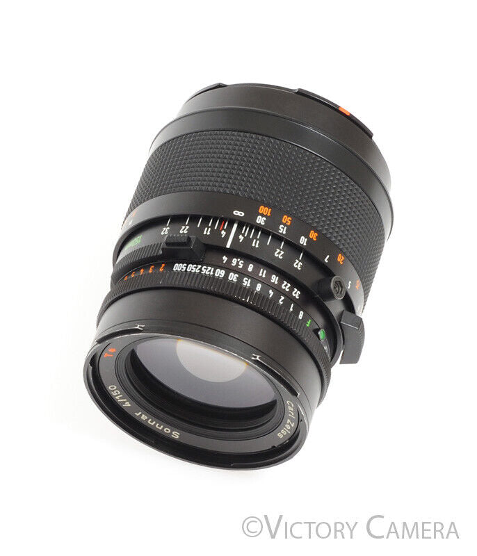 Hasselblad 150mm F4.0 Sonnar CF T* Black Portrait Lens