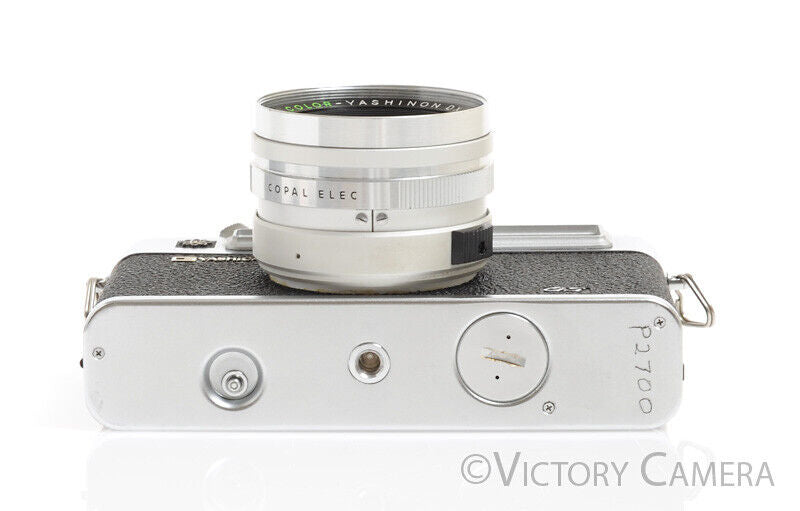 Yashica Electro 35 GSN 35mm Rangefinder Camera w/ 45mm f1.7 Lens -Good Seals-