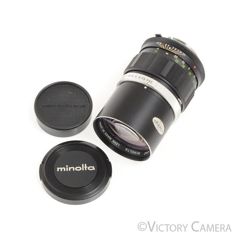 Minolta MC Tele Rokkor-X PF 135mm f2.8 Prime Lens