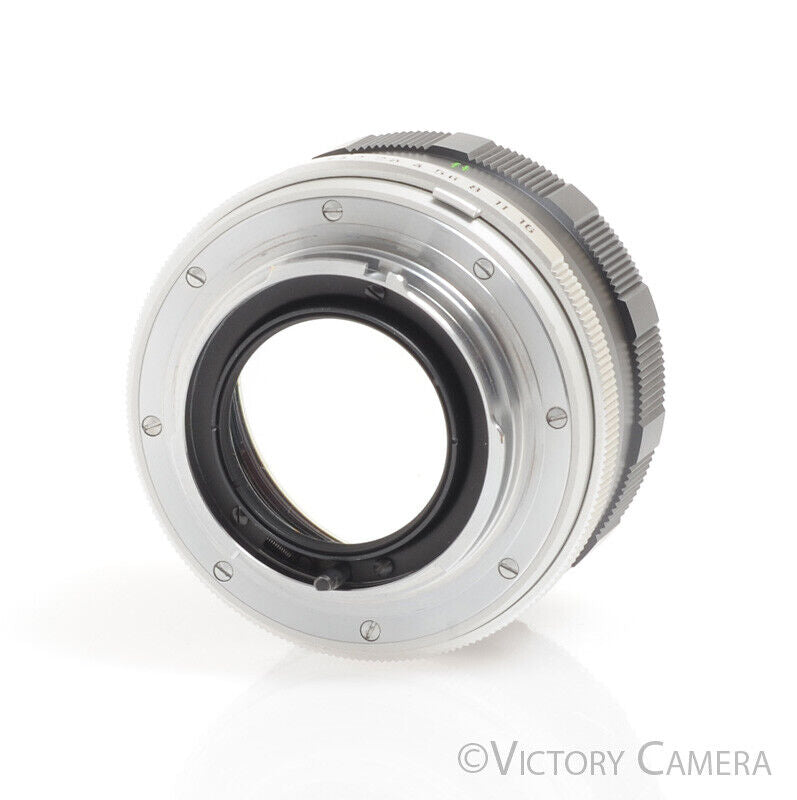 Minolta Rokkor-PF MC 58mm F1.4 Prime Lens -Stiff Focus- - Victory Camera