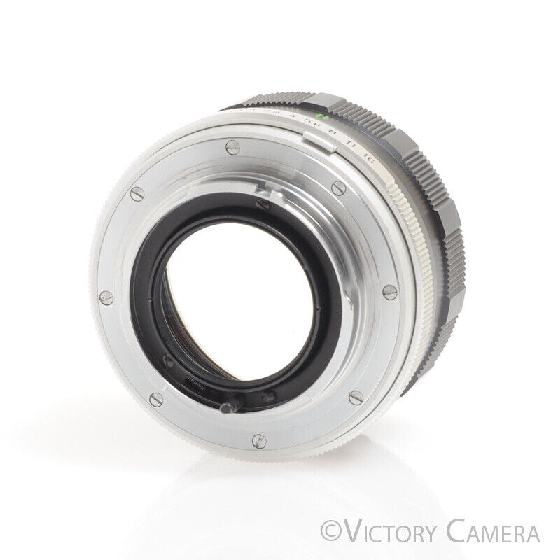 Minolta Rokkor-PF MC 58mm F1.4 Prime Lens -Stiff Focus-