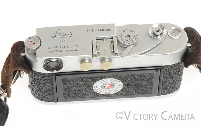 Leica M3 DS Chrome 35mm Rangefinder Camera Body - Victory Camera