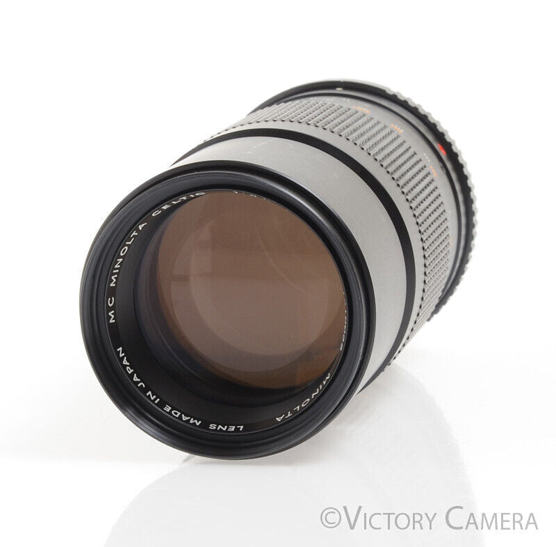 Minolta MD Celtic 200mm f4.5 MD Telephoto Lens -Clean-