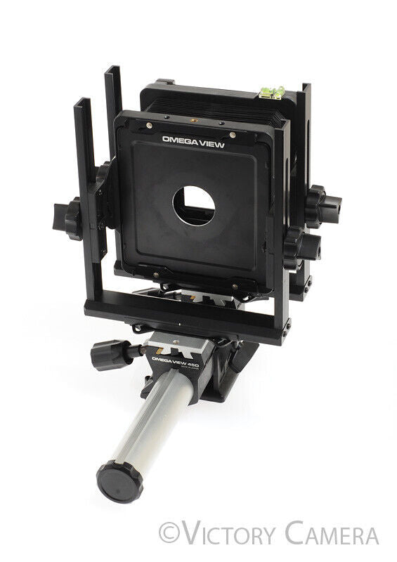 Omega View 45D Large Format 4x5 Rail Camera w/ Revolving Back  [EXC] - Victory Camera