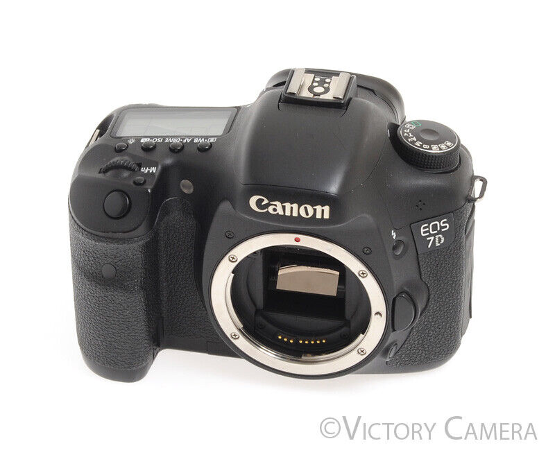 Canon EOS 7D 18MP Digital Camera Body w/ Battery & Charger - Victory Camera