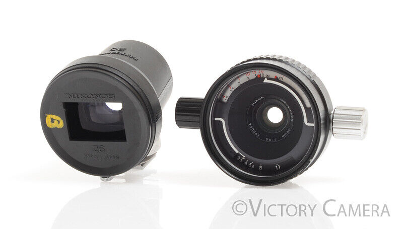 Nikon UW-Nikkor 28mm f3.5 Wide Angle Underwater Prime Lens w/ Finder -