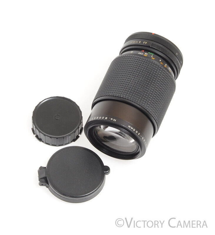 DeJur MC 80-200mm f4.5 Auto Zoom Telephoto Zoom Lens for FD Mount -Clean-