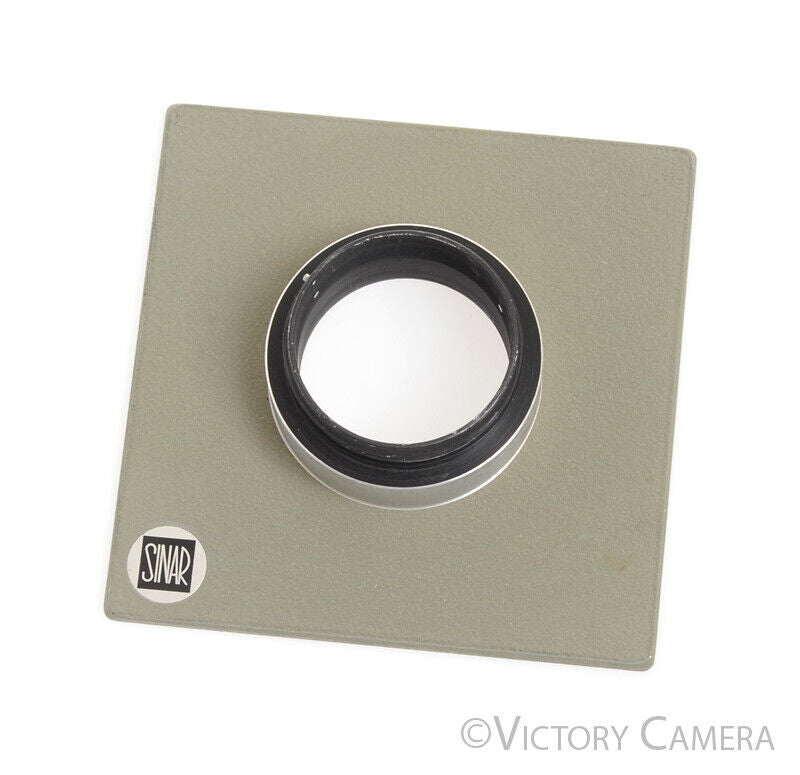 Sinar Flat Lens Board w/ Linhof Style Adapter -Clean- - Victory Camera
