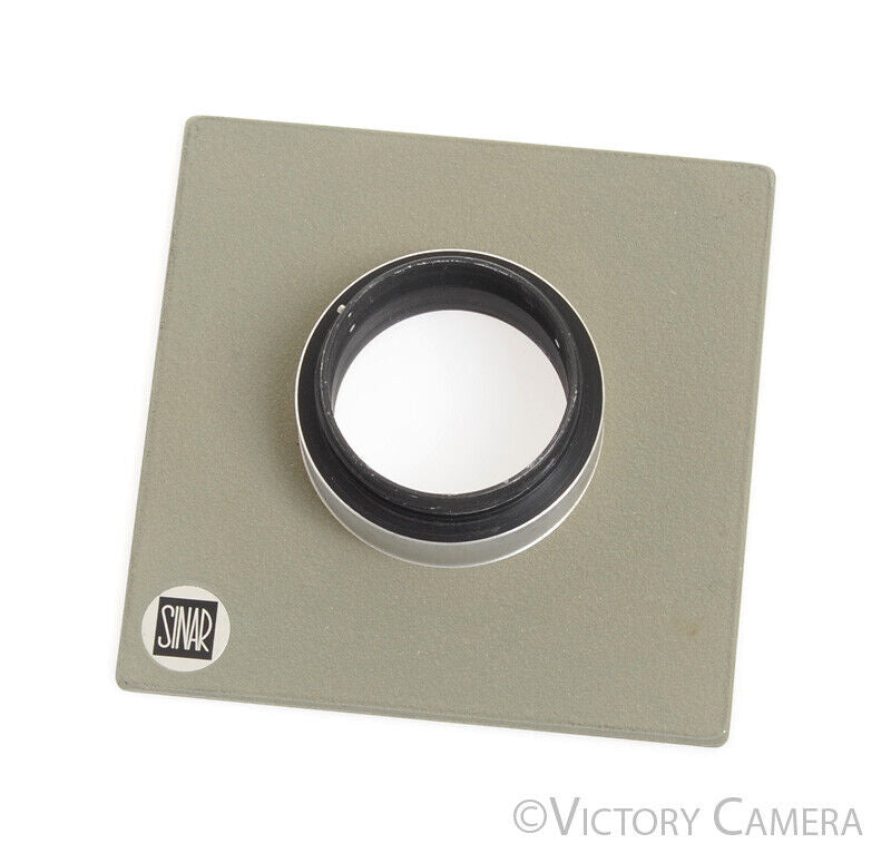 Sinar Flat Lens Board w/ Linhof Style Adapter  [EXC+] - Victory Camera