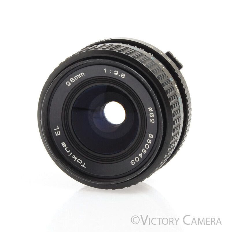 Tokina EL 28mm f2.8 Wide Angle Lens for Olympus OM -Clean- - Victory Camera
