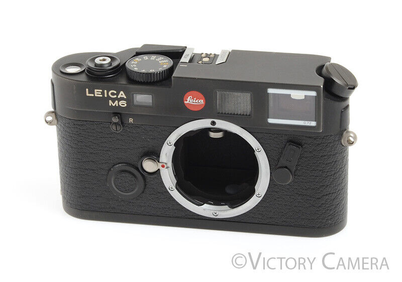 Leica M6 TTL 0.72 Black Rangefinder - Victory Camera