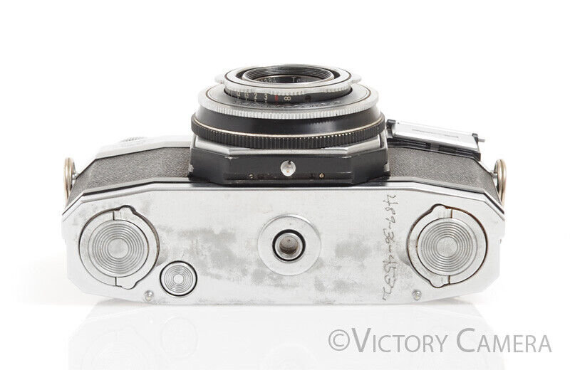 Zeiss Ikon Contaflex II Camera w/ Tessar 45mm f2.8 Lens -Jammed- [AS-I
