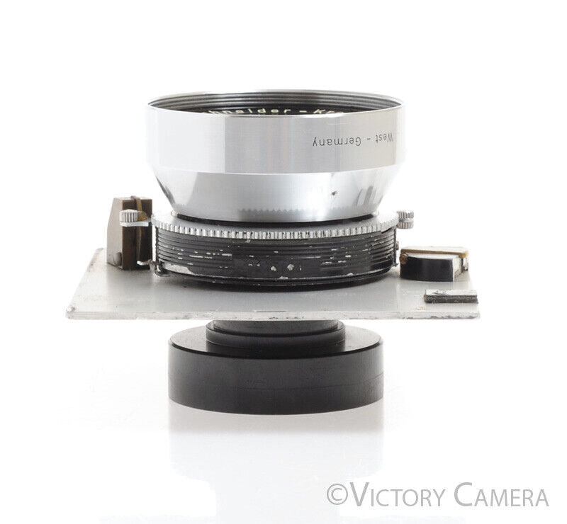 Schneider Super Angulon 65mm f8 View Camera Lens on 6x9 Linhof Board -Clean-
