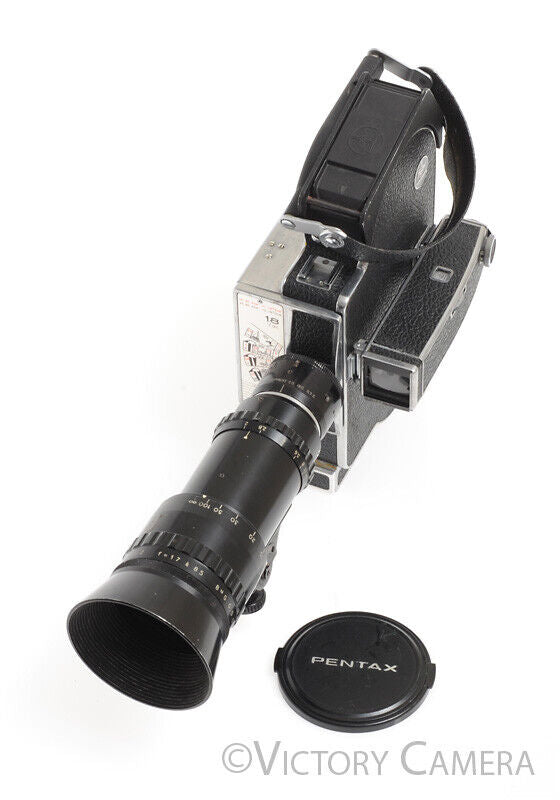Paillard Bolex H16M 16mm Movie Camera w/ Som Berthiot 17-85mm f2 [EXC] - Victory Camera