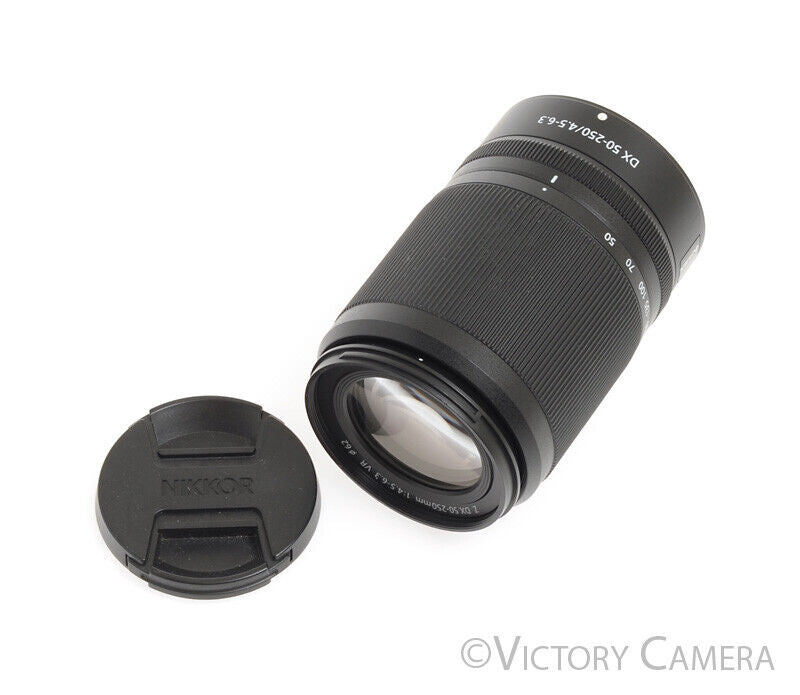 Nikon Z 50-250mm f4.5-6.3 VR DX Mirrorless Telephoto Zoom Lens -Clean- - Victory Camera