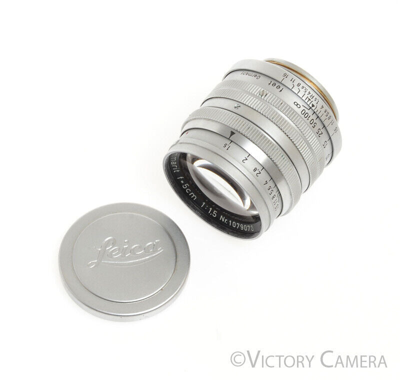 Leica Summarit 5cm 50mm f1.5 L39 LTM Screw Mount Lens (feet)