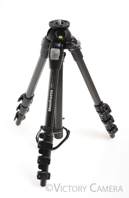 Manfrotto 190MF4 Mag Fiber Carbon Fiber ~52&quot; Tripod Legs -Nice- - Victory Camera