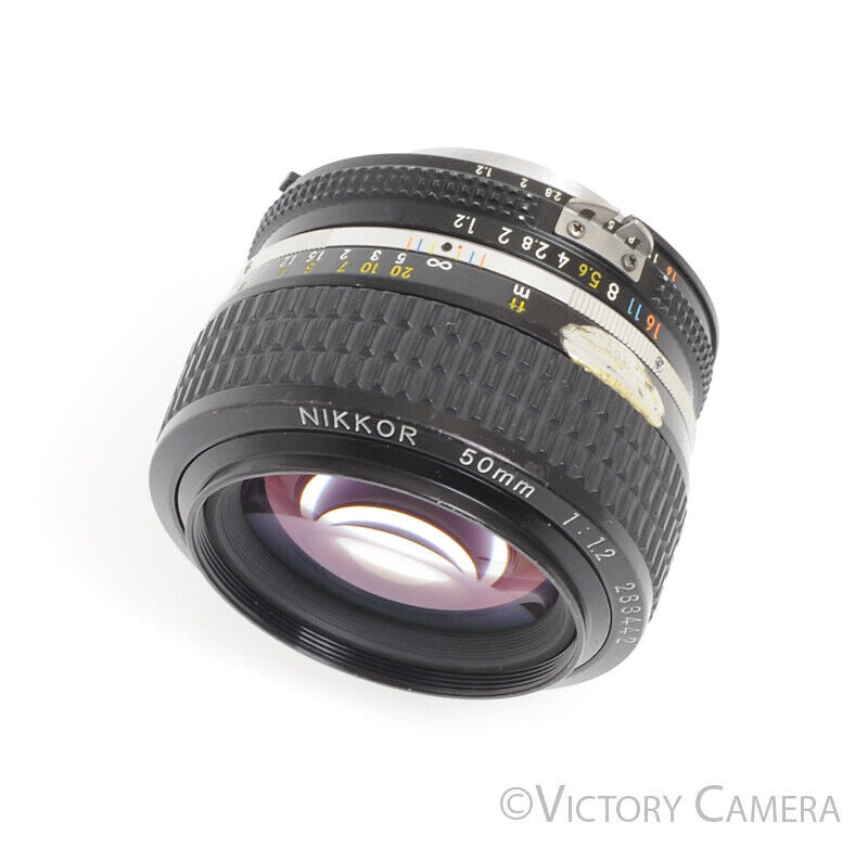 Nikon Nikkor 50mm f1.2 AI-s FAST Prime Lens - Victory Camera