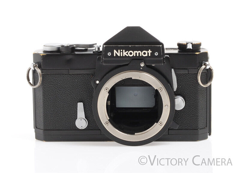 Nikon Nikkormat FT-N FTN Black 35mm Film Camera Body -Meter Slightly Off- - Victory Camera