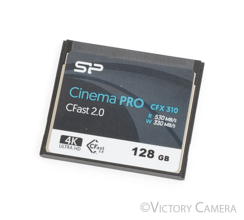Silicon Power SP Cinema Pro 128gb CFast 2.0 CFX 310 530MB/s Read 330MB/s Write