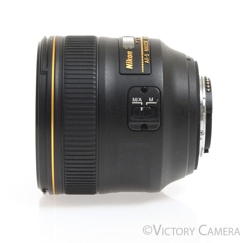 Nikon Nikkor AF-S 85mm f1.4 G Nano Autofocus Prime Portrait Lens -Clean- - Victory Camera