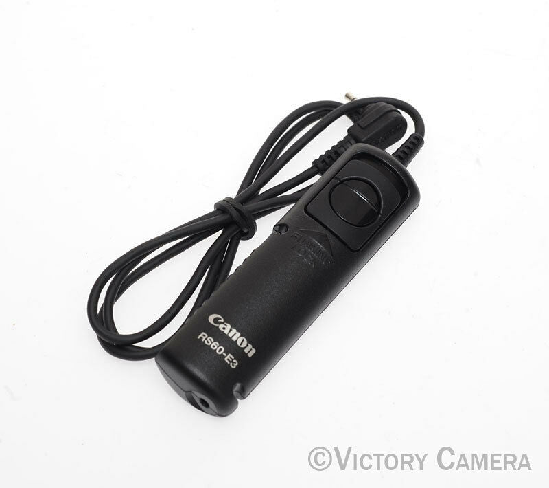 Canon Genuine RS-60E3 Release Cord Remote Switch for 70D 60D 600D 650D 700D 750D - Victory Camera