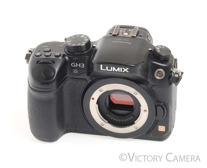 Panasonic Lumix DMC-GH3 Black 16.1MP M43 m4/3 Digital Camera Body -Read- - Victory Camera