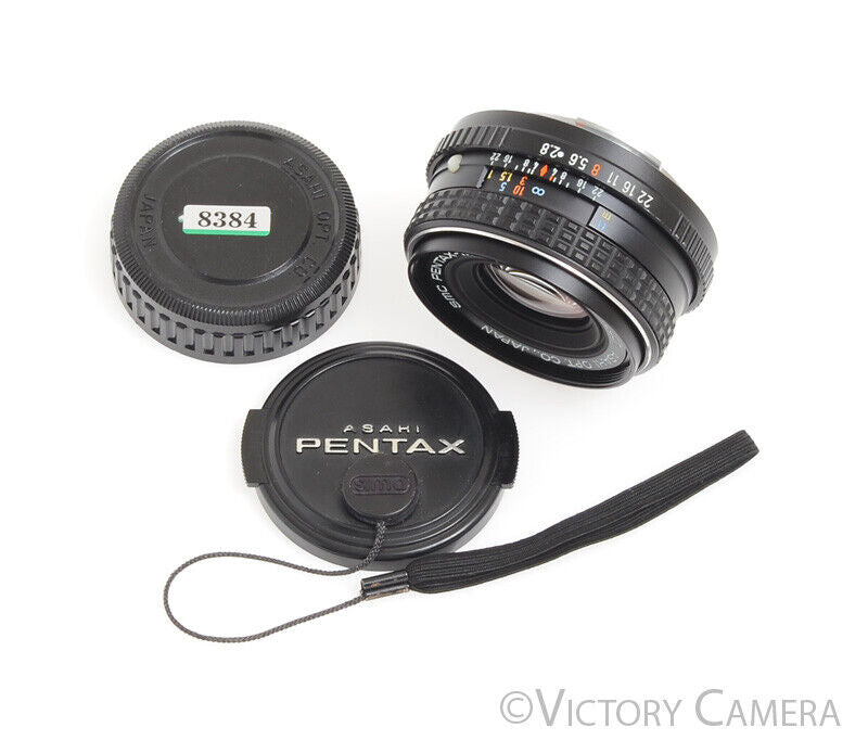 Pentax-M SMC 28mm f2.8 K Mount Wide Angle Prime Lens -Clean-