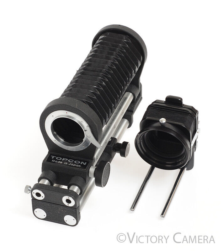 Topcon Macro Rail Bellows &amp; Slide Copying Attachment [EXC] - Victory Camera