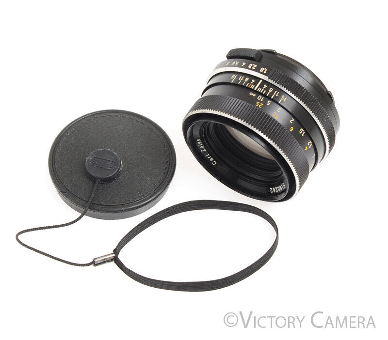 Zeiss 50mm f1.8 Planar Lens for Rollei QBM (SL35, etc.) -Clean-