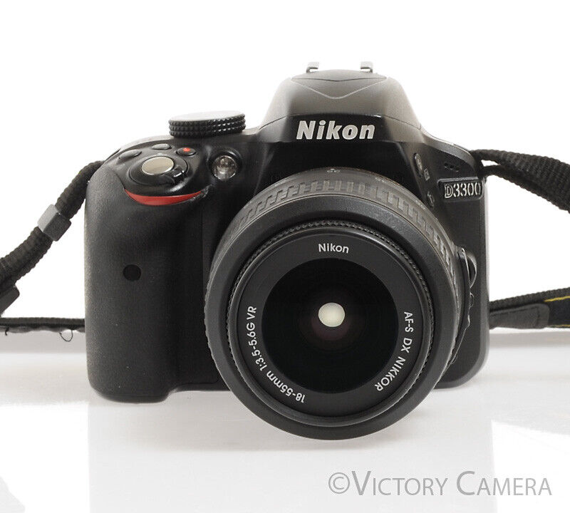 Nikon D3300 24MP Digital SLR Camera w/ 18-55mm Lens -~32,000 Shots-