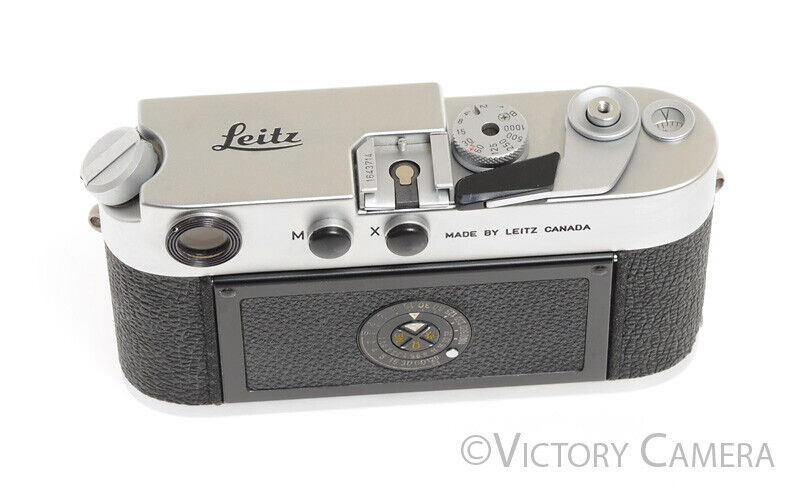 Leica Leitz M4-P Rare Chrome 35mm Rangefinder Camera -Clean- - Victory Camera