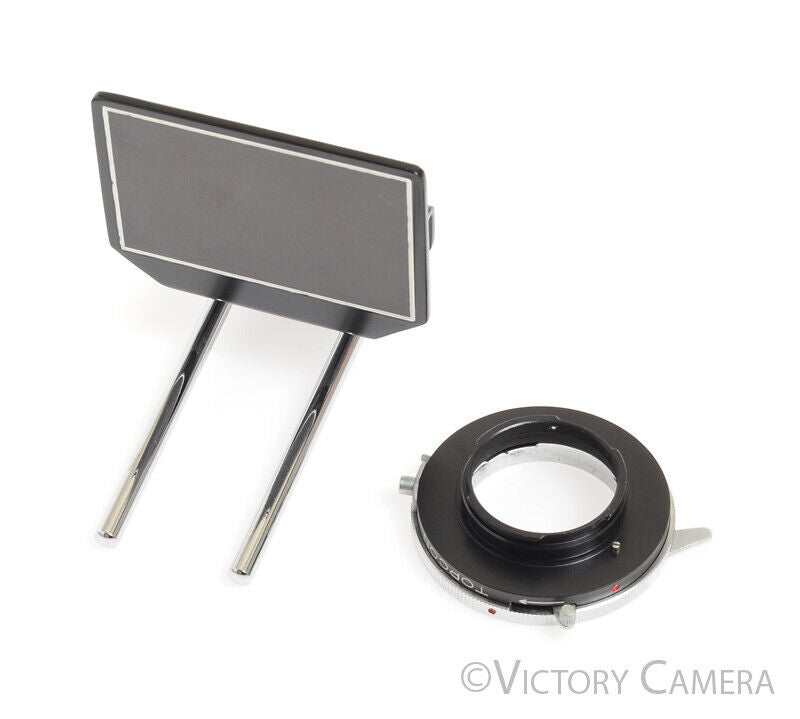 Topcon Macro Stand Attachment and Automatic Extension Tube -Clean in Boxes- [MINT-] - Victory Camera
