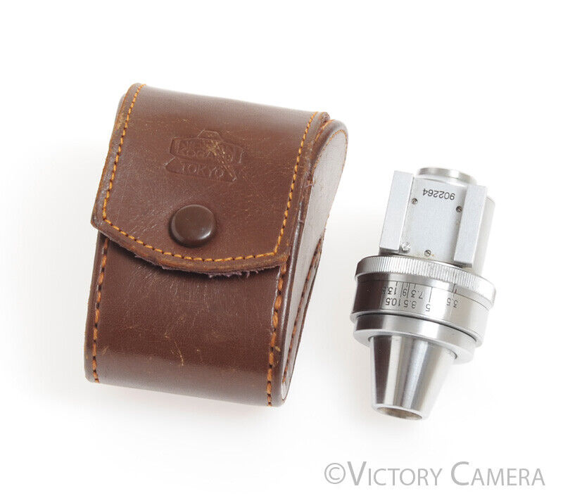 Rare Nikon Nippon Kogaku Type 6 Variframe Chrome Viewfinder -Smooth, Light Haze- [EXC-] - Victory Camera