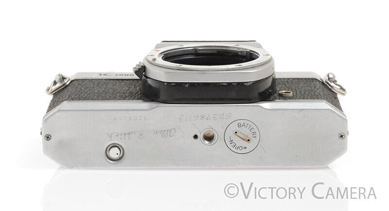 Pentax K1000 35mm Film Camera Body -Bad Meter-