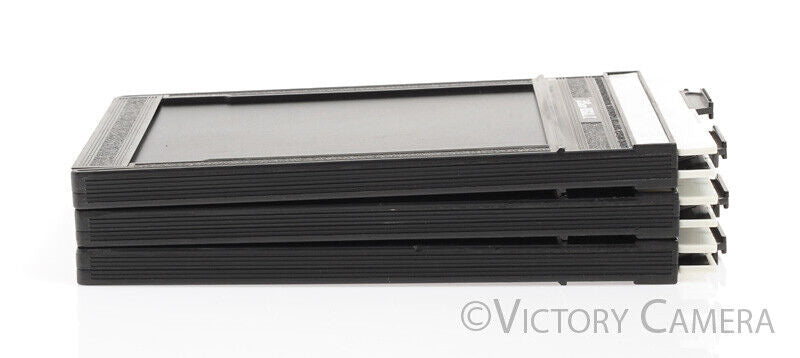 3 x Lisco Regal II 4x5 Film Holders