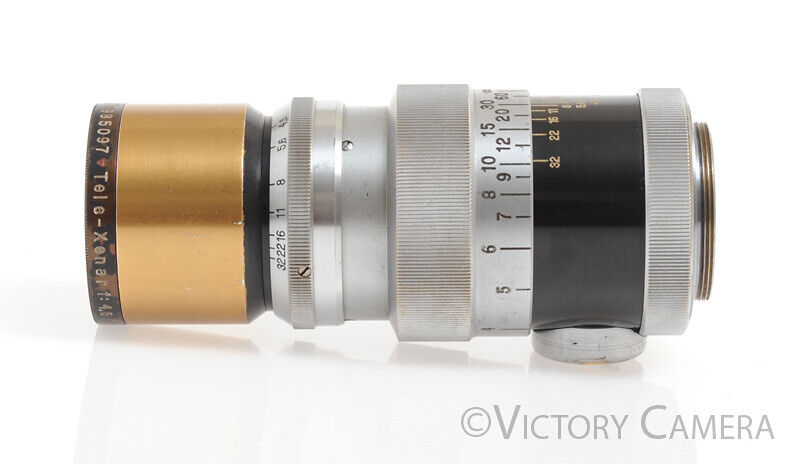 Rare Schneider 18cm 180mm f4.5 Tele Xenar LTM Screw Mount Telephoto Lens -Clean-