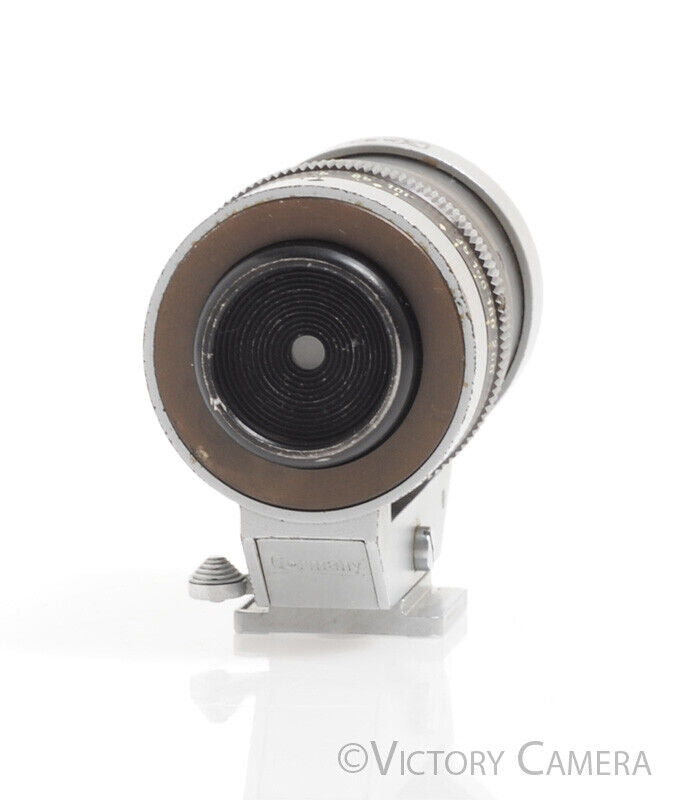 Tewe Polyfocus 35-200mm External Finder Viewer for Leica etc. -Light Haze, Read-