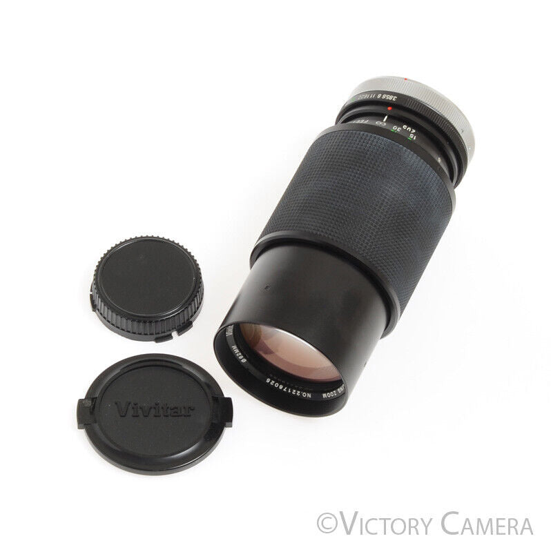 Vivitar 75-205mm f3.8 MC Close Focusing Macro Telephoto Zoom Lens for Canon FD