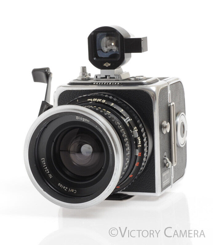 Hasselblad Superwide C Camera w/ 38mm f4.5 Biogon &amp; 120 Back -Clean-