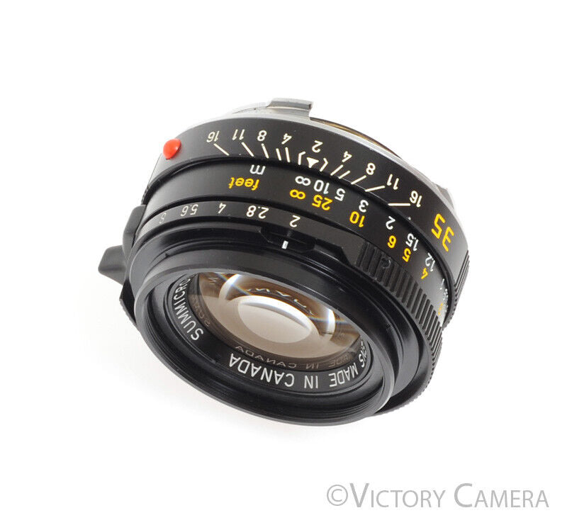 Leica Summicron-M 35mm f2 V4 "KING OF BOKEH" Wide Angle Lens -Clean- - Victory Camera
