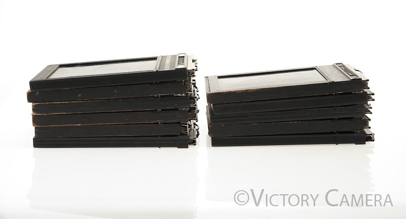 Riteway 4x5 Film Holders, Lot Of 11 [EXC] - Victory Camera