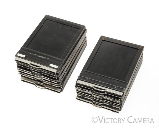 Mixed Brands 4x5 Film Holders, Lot Of 11 [EXC] - Victory Camera