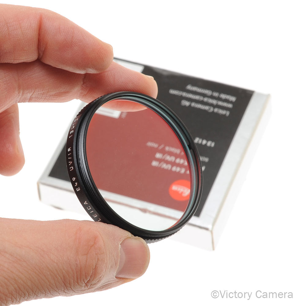 Leica 13412 E49 49mm Black UV/IR  Filter [MINT] - Victory Camera