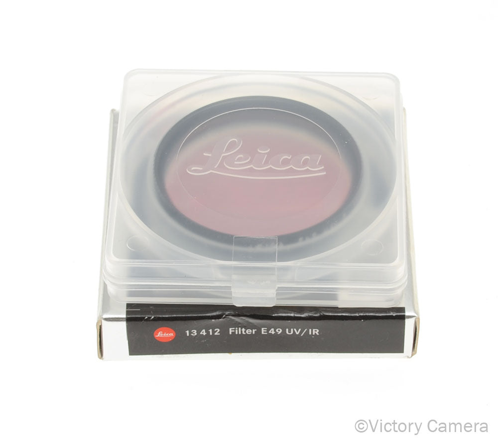 Leica 13412 E49 49mm Black UV/IR  Filter [MINT] - Victory Camera
